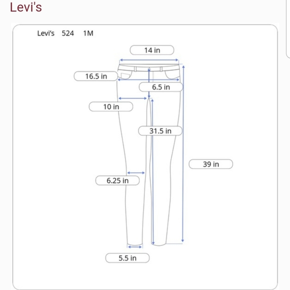 Levi's 521 super low skinny - Picture 10 of 10